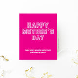 Mother's Day Card | Folded Paper