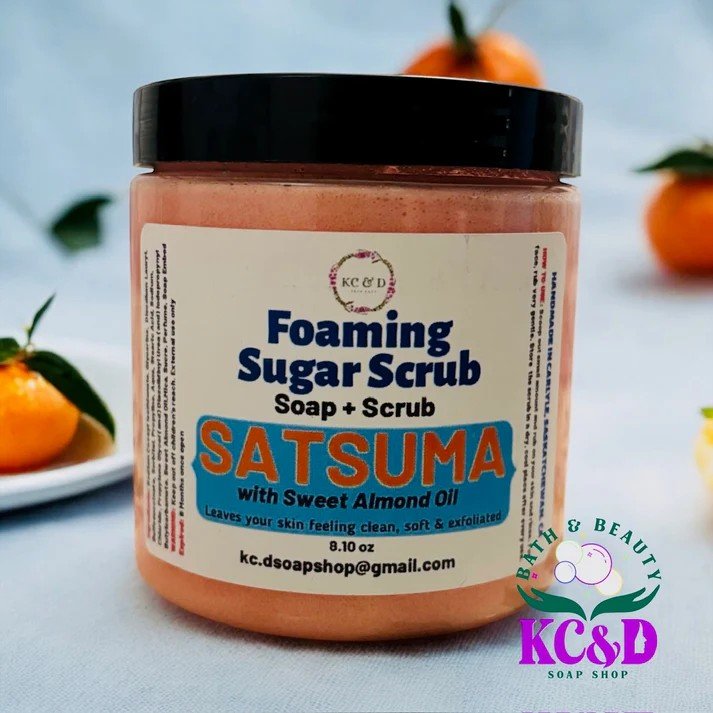 Foaming Sugar Scrub