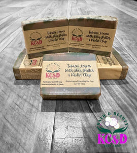 Goat Milk Soap: Tobacco Leaves