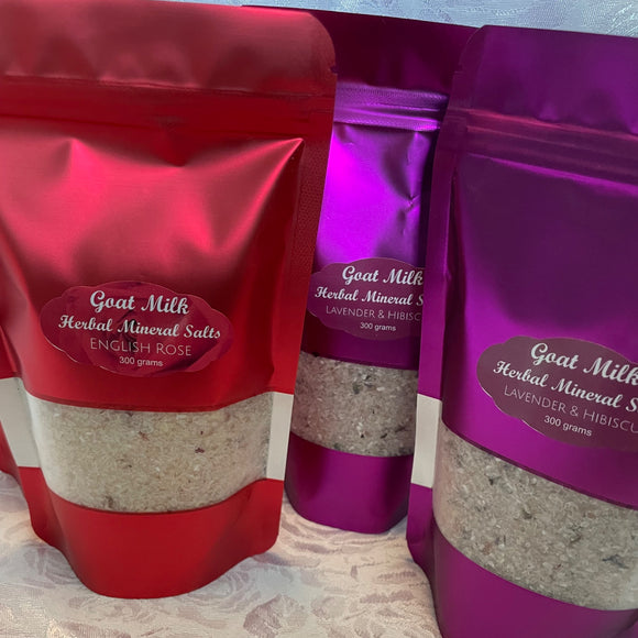 Goat Milk Herbal Mineral Salts