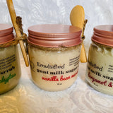 Emulsified Goat Milk Sugar Scrub