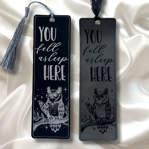 You Fell Asleep Here Bookmark