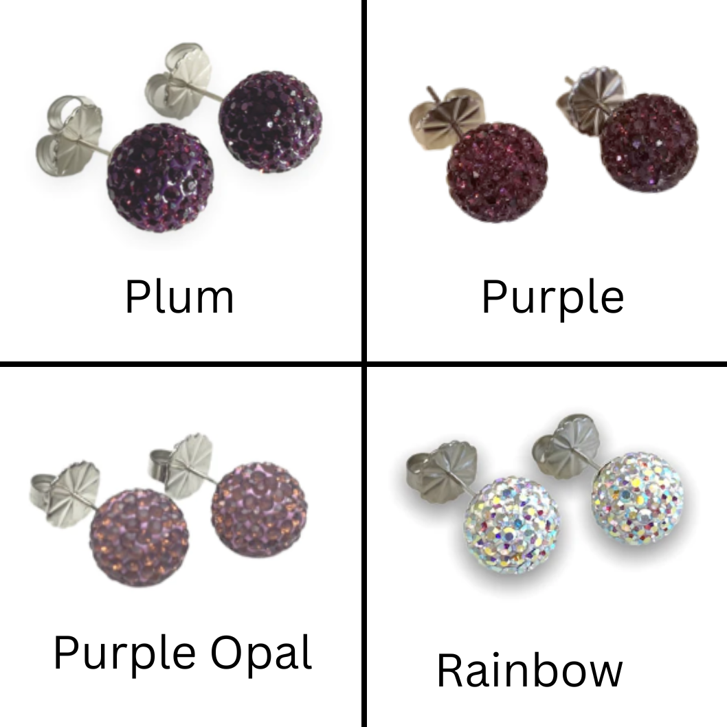8mm Shimmer Studs