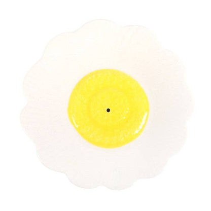 Daisy Ceramic Incense Holder Plate