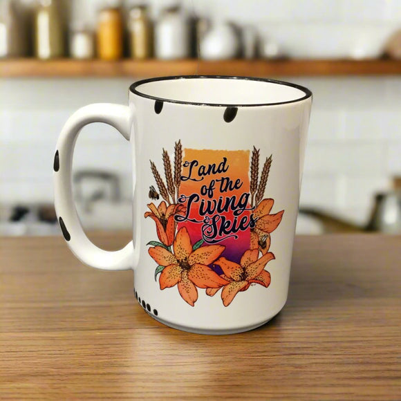 Saskatchewan Souvenir 15oz Farmhouse Mugs