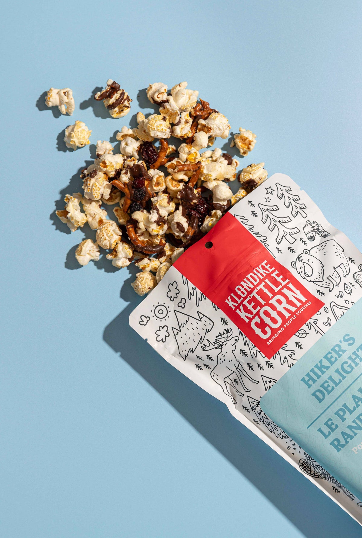 Hiker's Delight Chocolate Drizzled Popcorn
