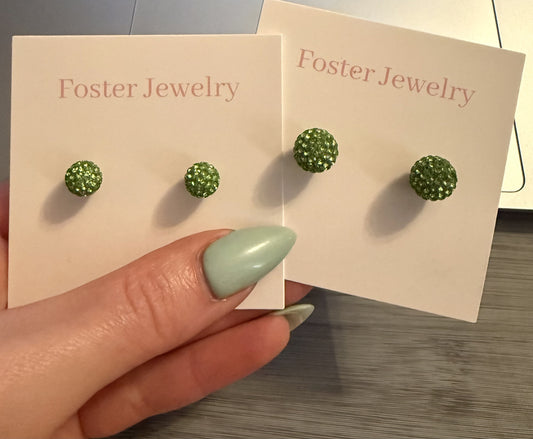 8mm Pave stud