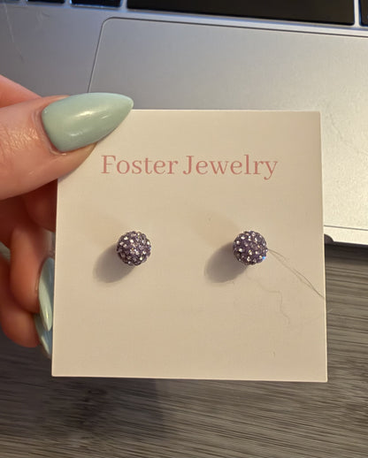8mm Pave stud
