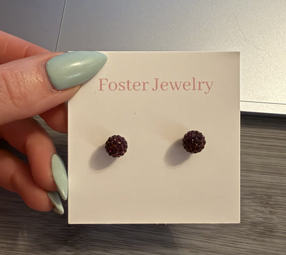 8mm Pave stud