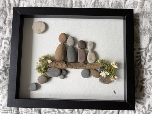 8x10 blk framed picture