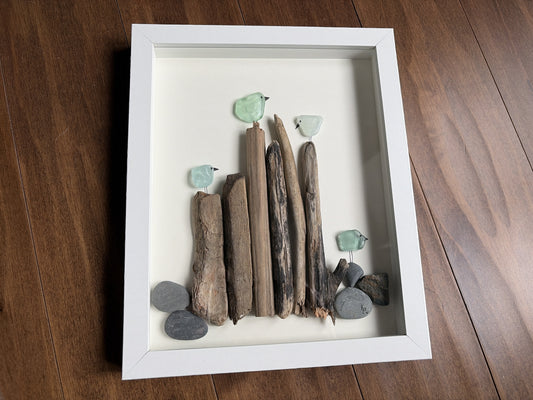 8x10 whiteframe with picture