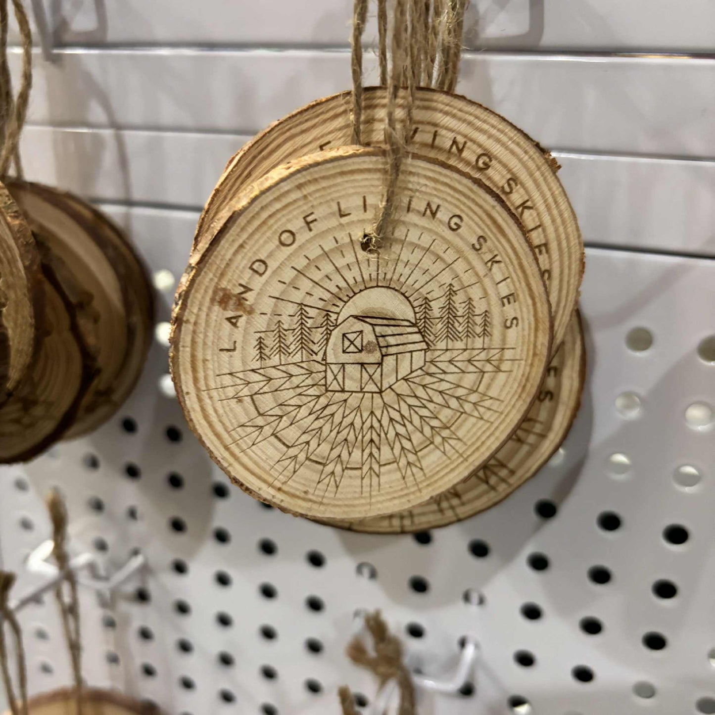 Wood Slice Ornaments