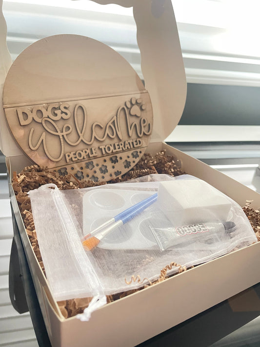 Dogs Welcome Creative Kit