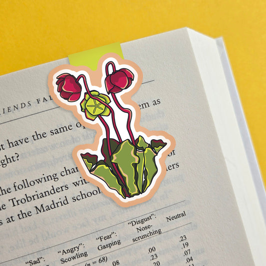 Pitcher Plant | Jumbo | Magnetic Bookmark
