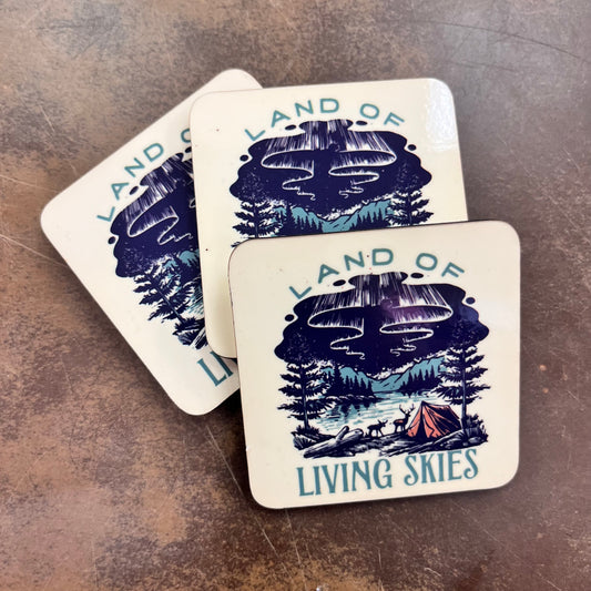 FLAT Saskatchewan Square Magnets