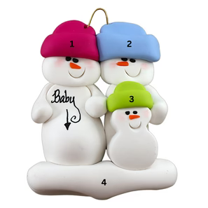 Expecting Family Ornaments