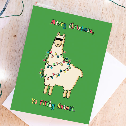 Filthy Animal | Holiday Card