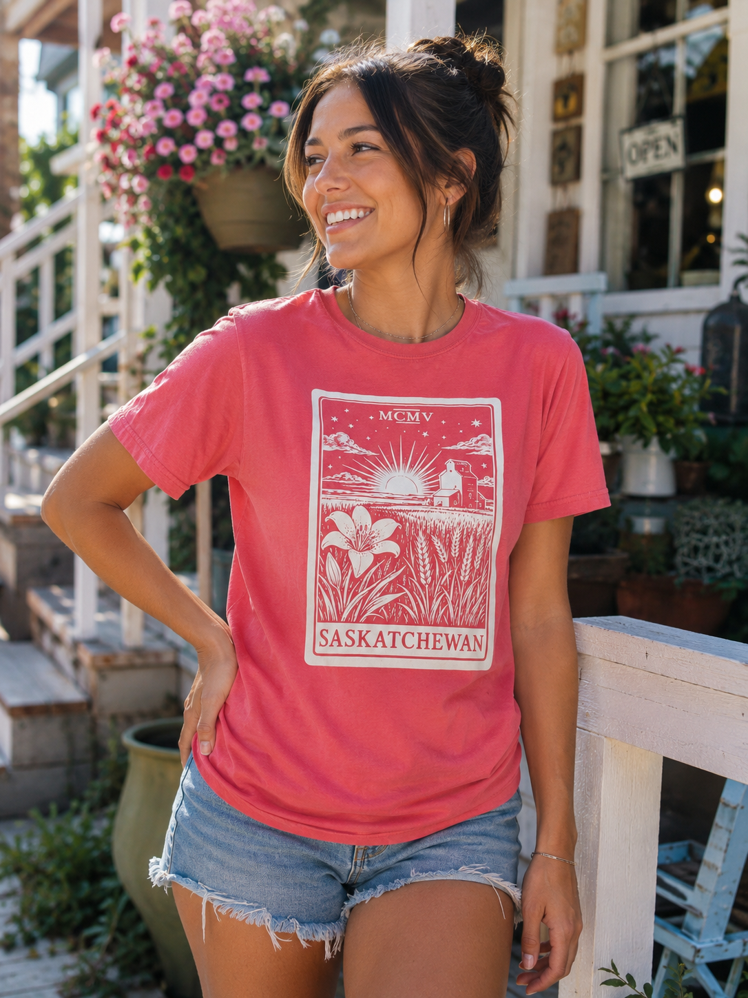 FLAT // Saskatchewan Tarot Tee