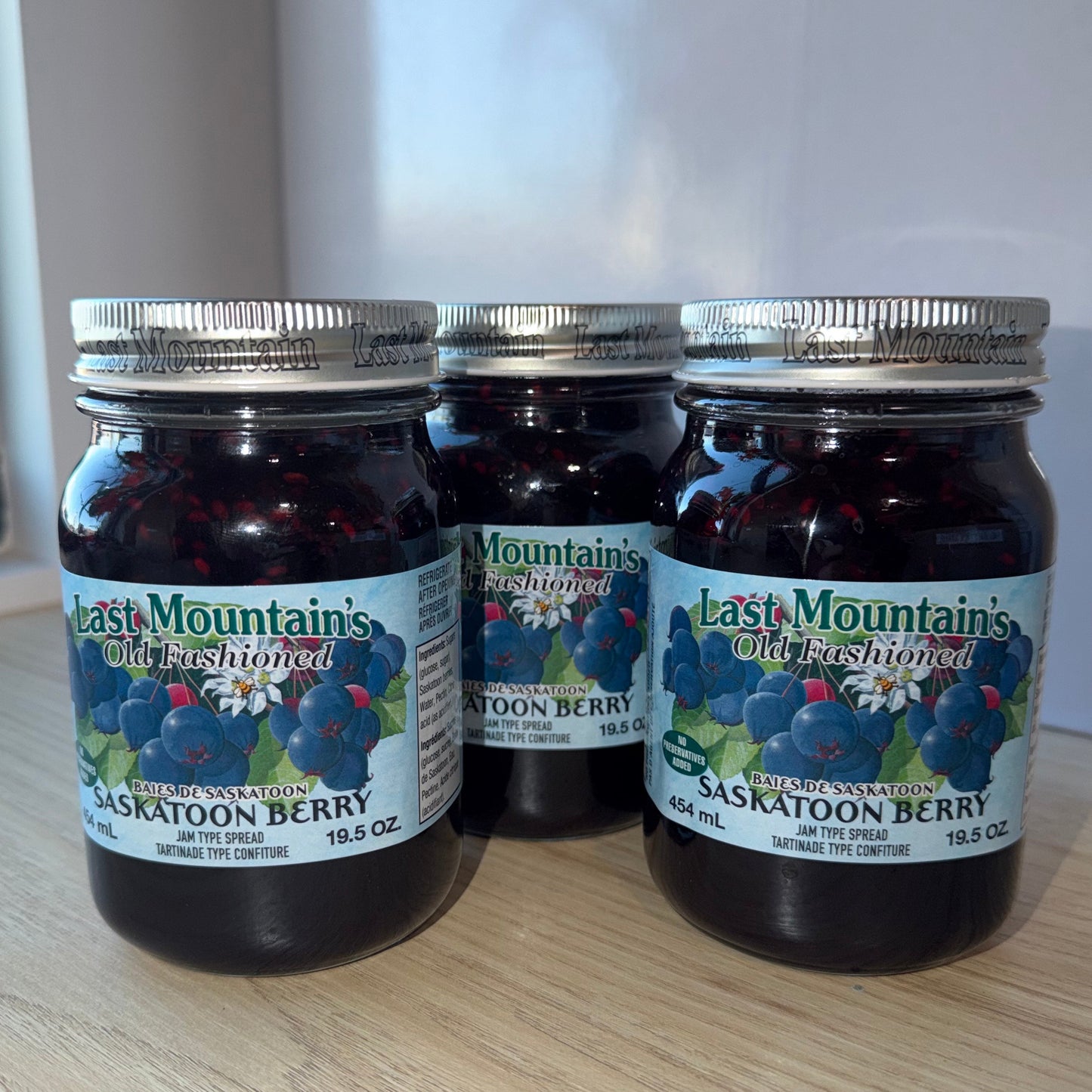 Saskatoon Berry Jam 454ml