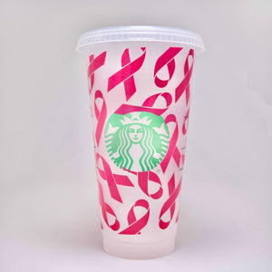 Breast Cancer Awareness Starbucks Cup