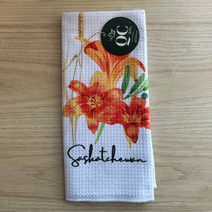 Saskatchewan Tea towel