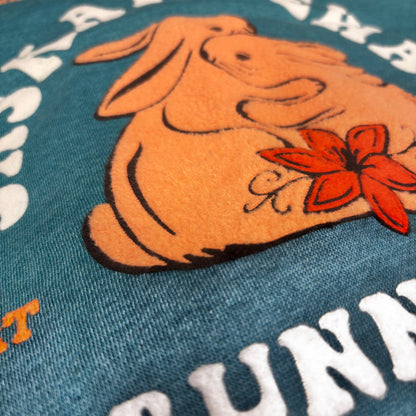FLAT // Retro Flocked Bunnyhug LIMITED RELEASE