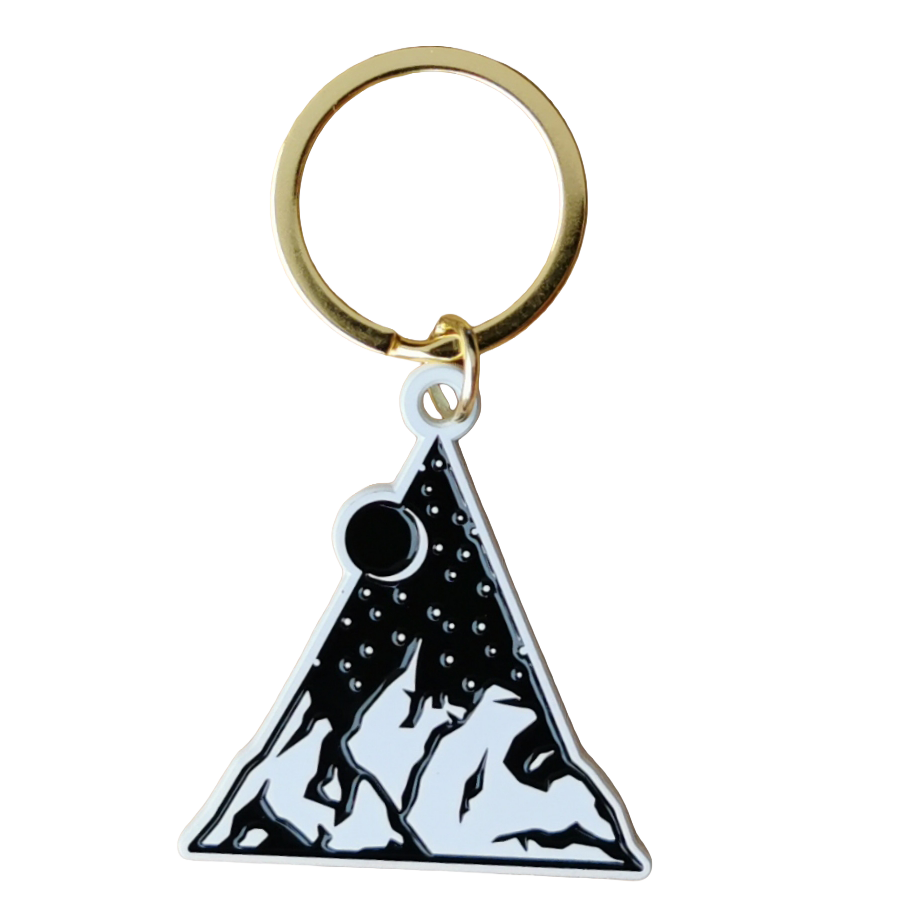 Mountain | Enamel Keychain