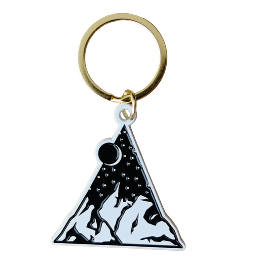Mountain | Enamel Keychain