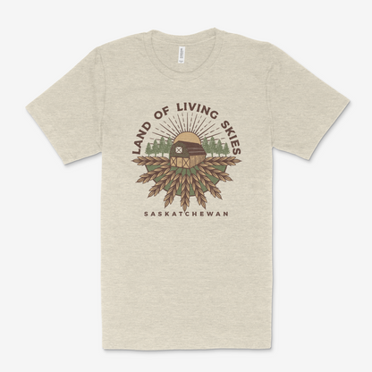 FLAT // Land of the Living Skies Tee / Unisex