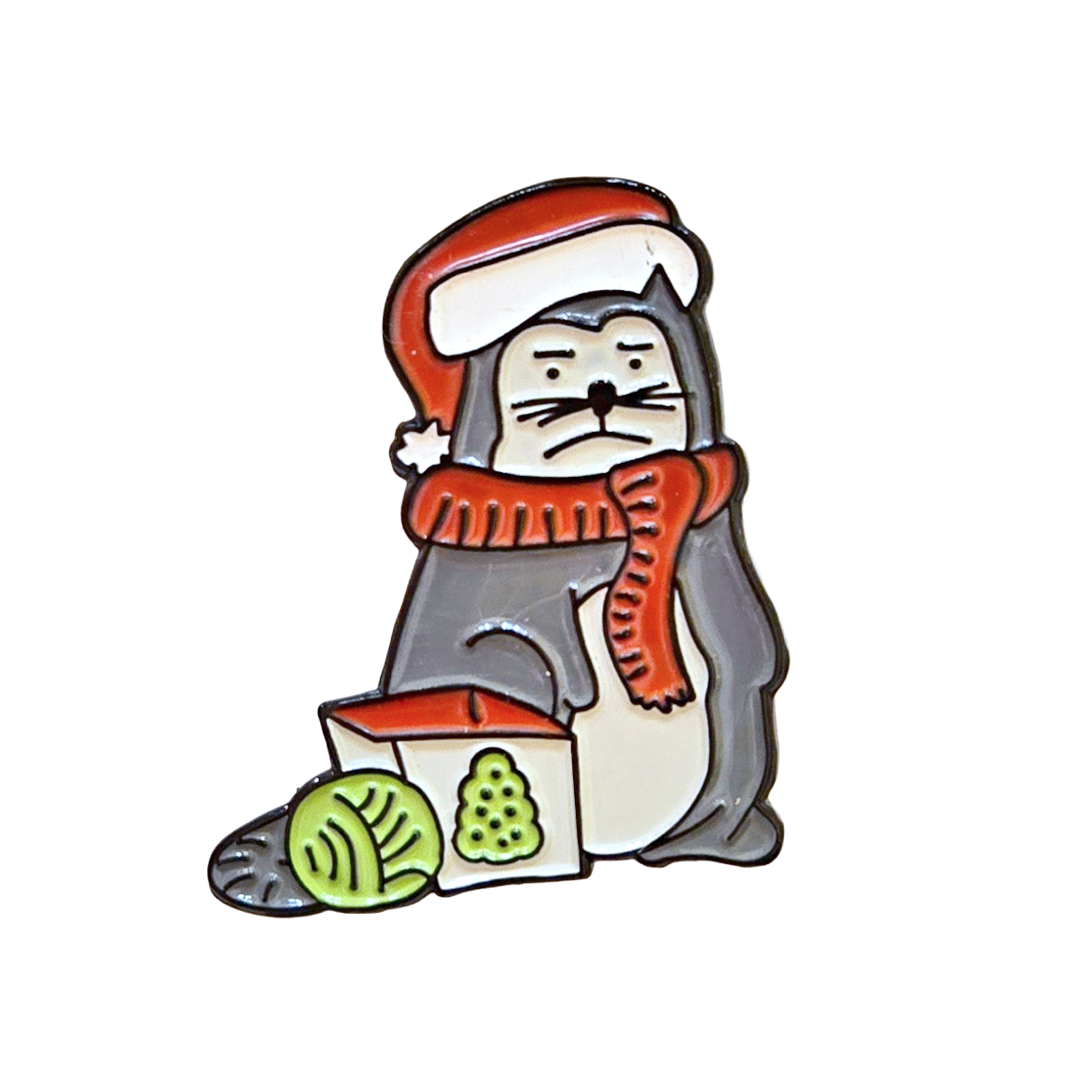 Meowy Christmas | Enamel Pin
