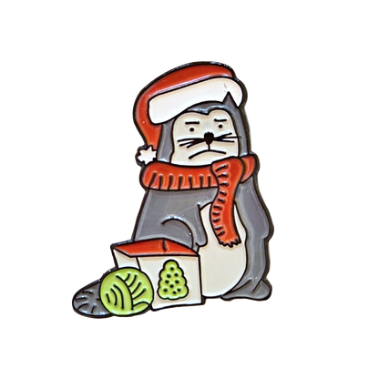 Meowy Christmas | Enamel Pin