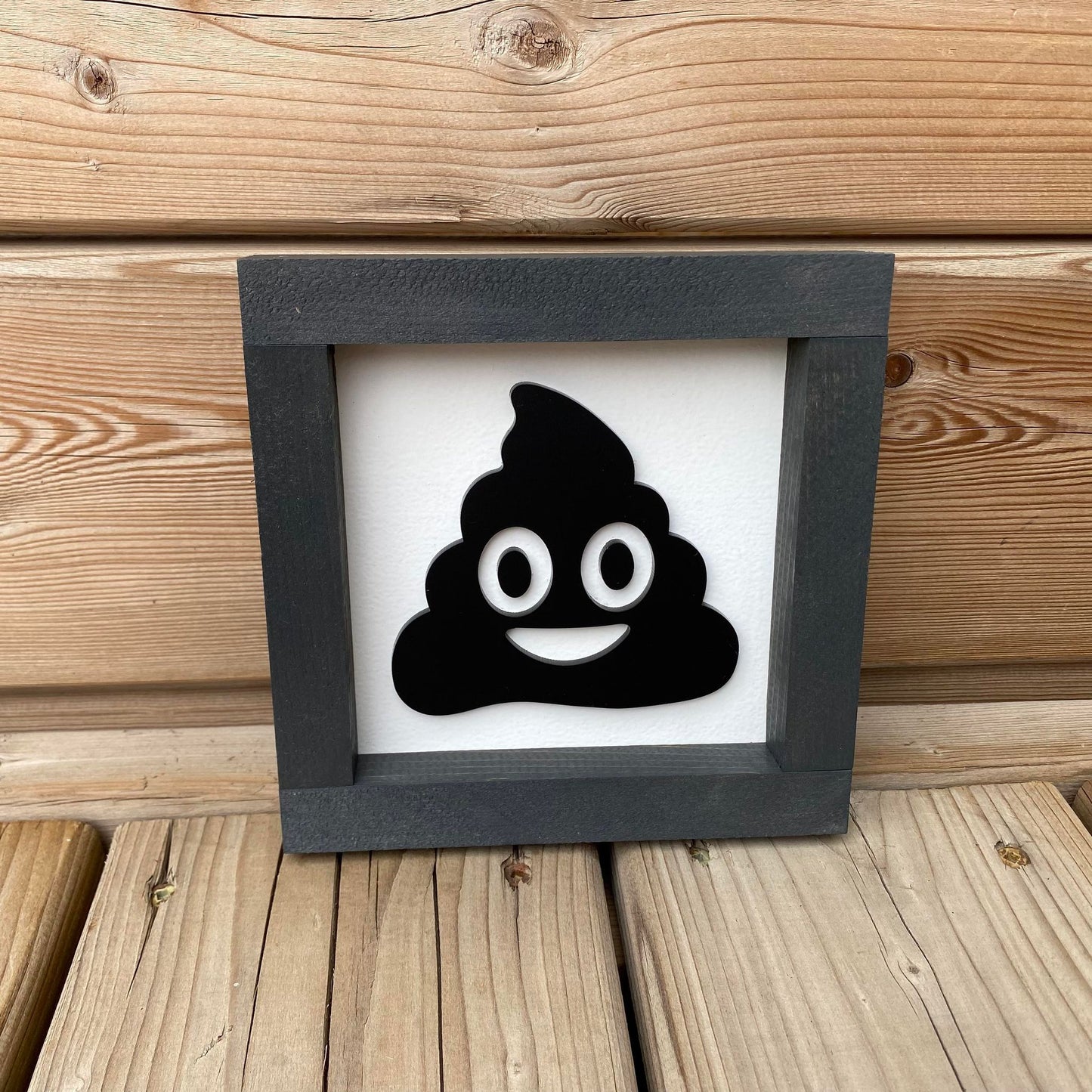 Poop Emoji Sign
