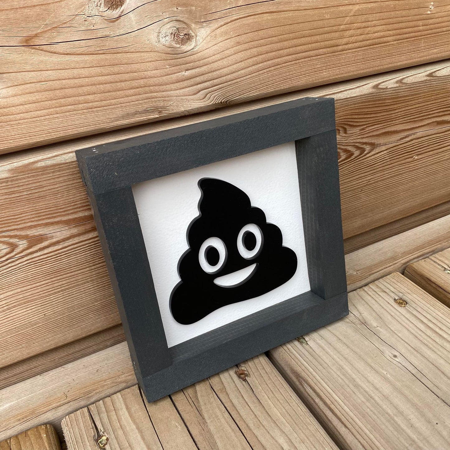 Poop Emoji Sign