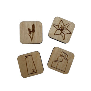 Sask Magnets 4pk