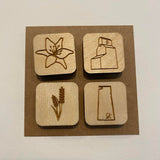 Sask Magnets 4pk