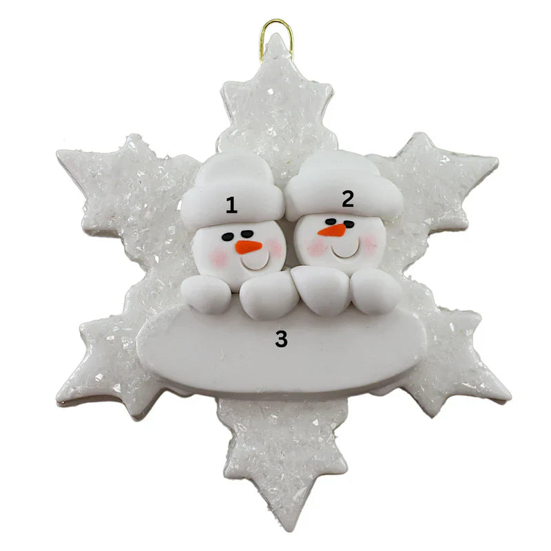 Snowflake Family Ornaments