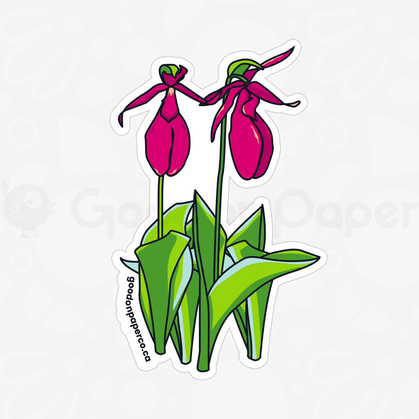 Lady Slipper (PEI) | Vinyl Sticker