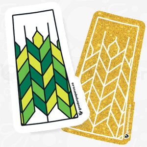 Saskatchewan Patchwork | Vinyl Sticker