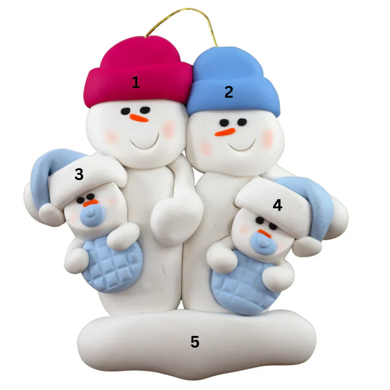 Baby Family Ornaments