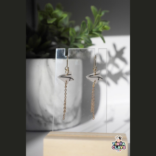 Paper Plane Stud | BtS - Back to School