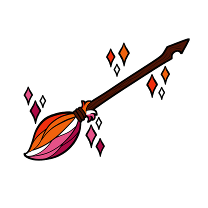 Pride Brooms Sticker Collection