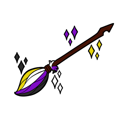 Pride Brooms Sticker Collection