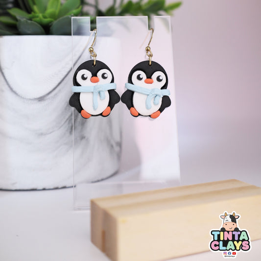 Adorable Winter Penguin Dangle