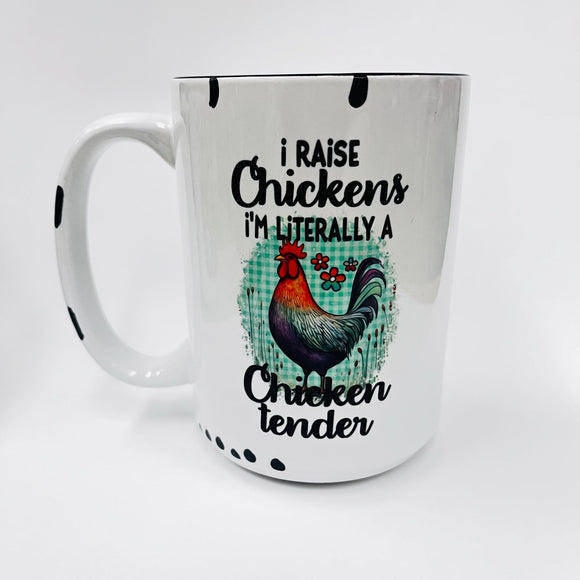 Literally a Chicken Tender Farmhouse Mug