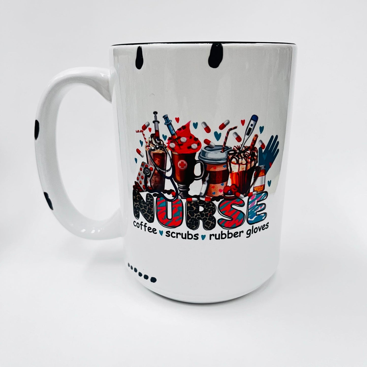 Funny Colour 15oz Farmhouse Mugs