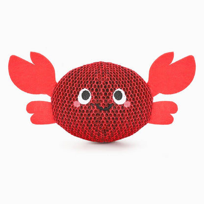 HugSmart Pet - Ocean Pals | Crab - Dog Ball Toy