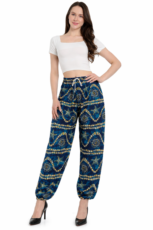 T-PNT51 - Mandala Tie Dye Harem Pants