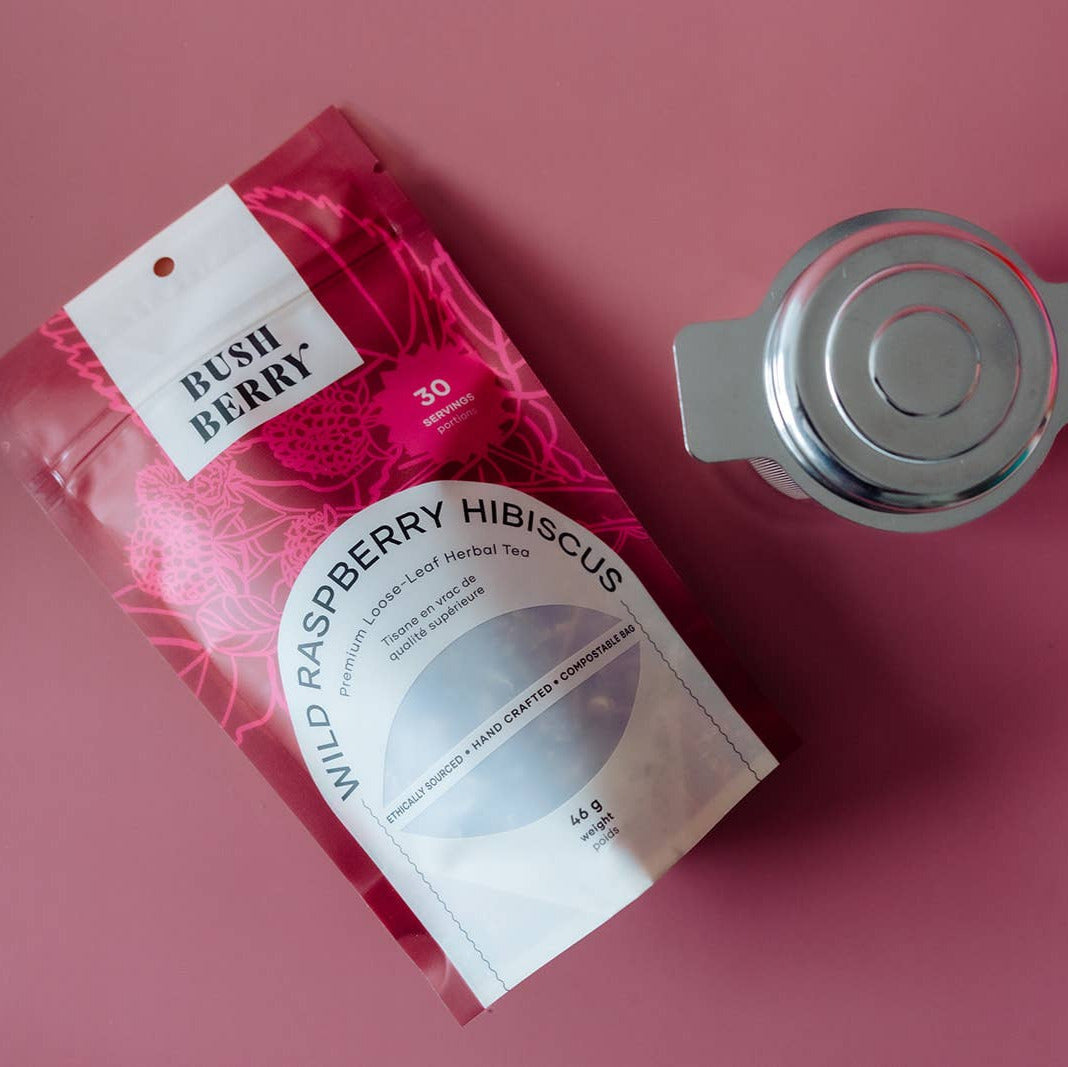 Organic Wild Raspberry Hibiscus Tea