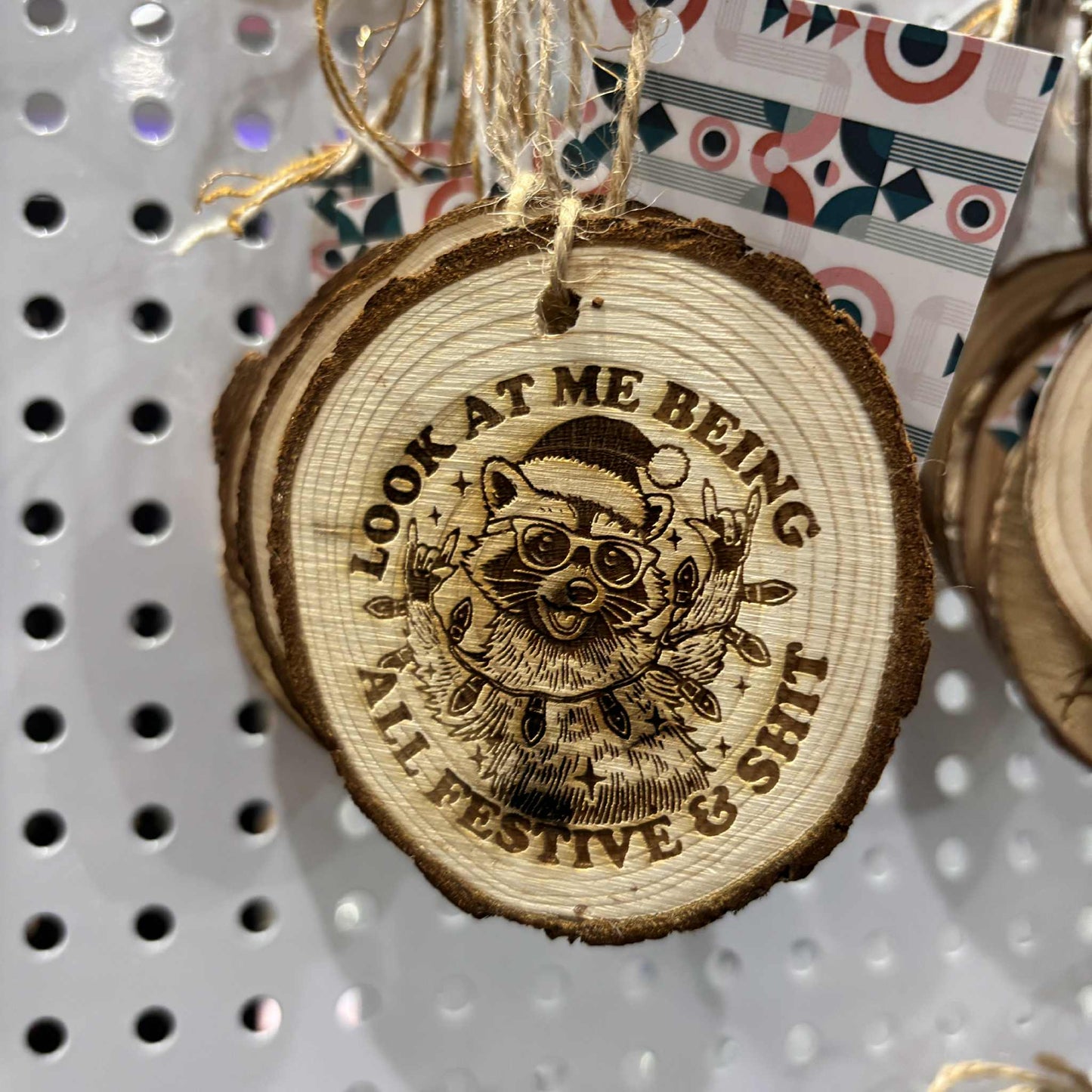 Wood Slice Ornaments