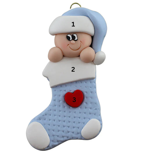 Stocking Baby Ornaments
